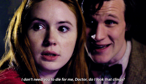 bellamysgriffin:2.5k celebration: ten/martha or amy/eleven? for @bitchinlyras​Raggedy man, I remembe