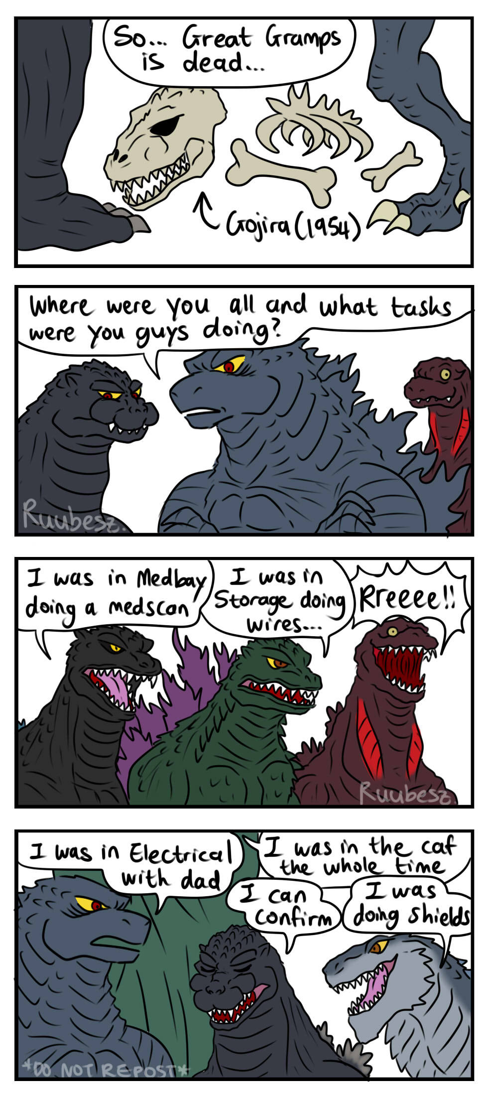 Procrastination — There is one Imposter among Godzilla(s) Who could...