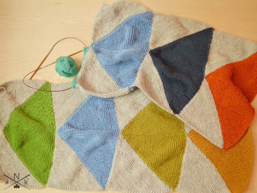 Blanket progressI am absolutely loving these colors :)