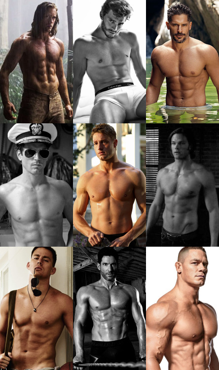 onlyfxgs:  Male beauty.   I would have every one of these hunks 