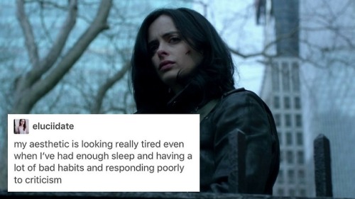 mysanityisinthecagewithadam:Jessica Jones (Jessica Jones) + Text Posts