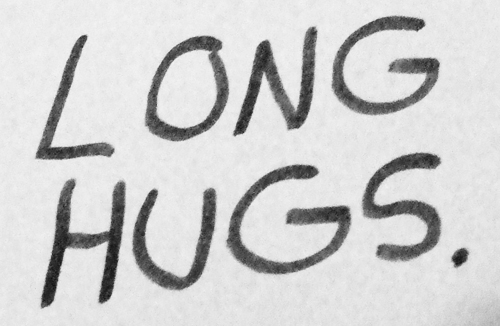 Who doesn’t love long hugs