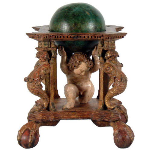 18th century celestial globe, Italy, 18th century.