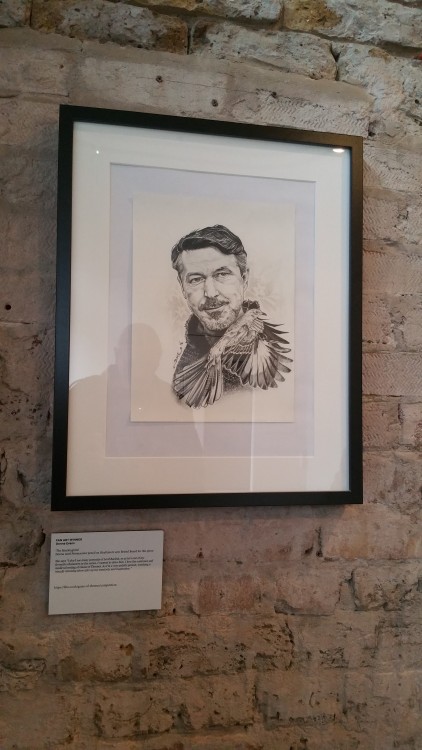 I forgot to show you all the photographs I took at the Game of Thrones Gallery in Bethnal Green, Lon