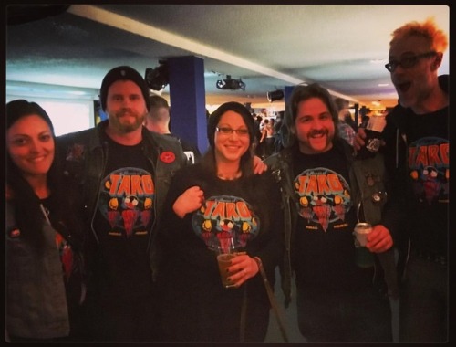 Team TARG in full effect!!! Some sweet peeps reppin&rsquo; our #targyear3 shirts at our #anniversary