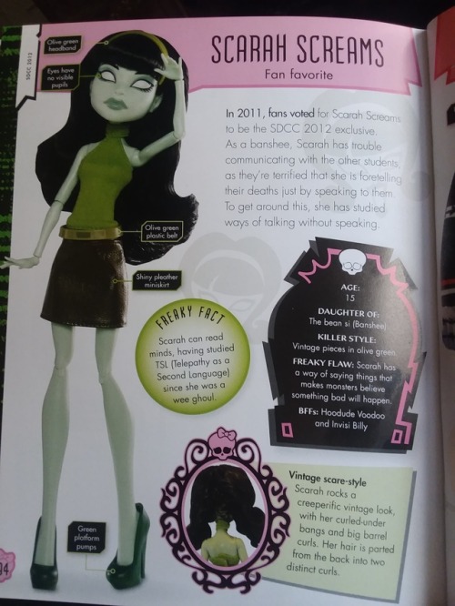 monster high encyclopedia
