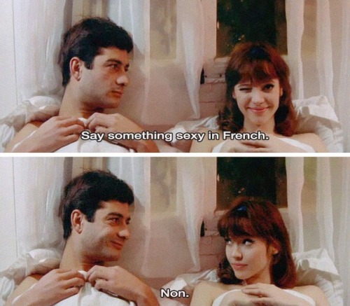 neckkissesandcoffee: Une Femme Est Une Femme (1961)