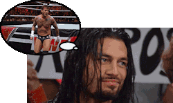 wrasslormonkey:  What could make him smile so softly? 