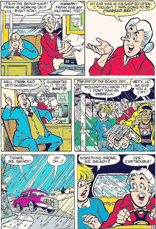 riverdalegang: January 1995. Betty Comics, Issue #21