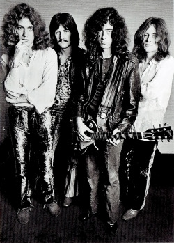 babeimgonnaleaveu:Led Zeppelin photographed