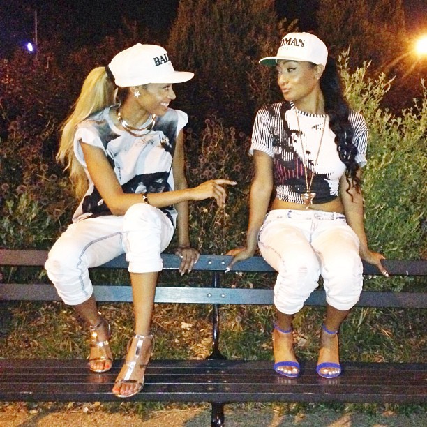 gossyp:  Badgals in BADMAN | BTS of last nights shoot w/ @arichphotography |  cc:
