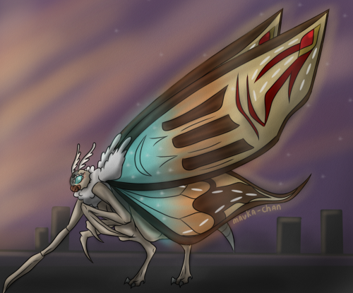 Of Course, I Don't Often Draw Her In The Form Of A Kaiju, But Here's A Gorgeous Girl For You.