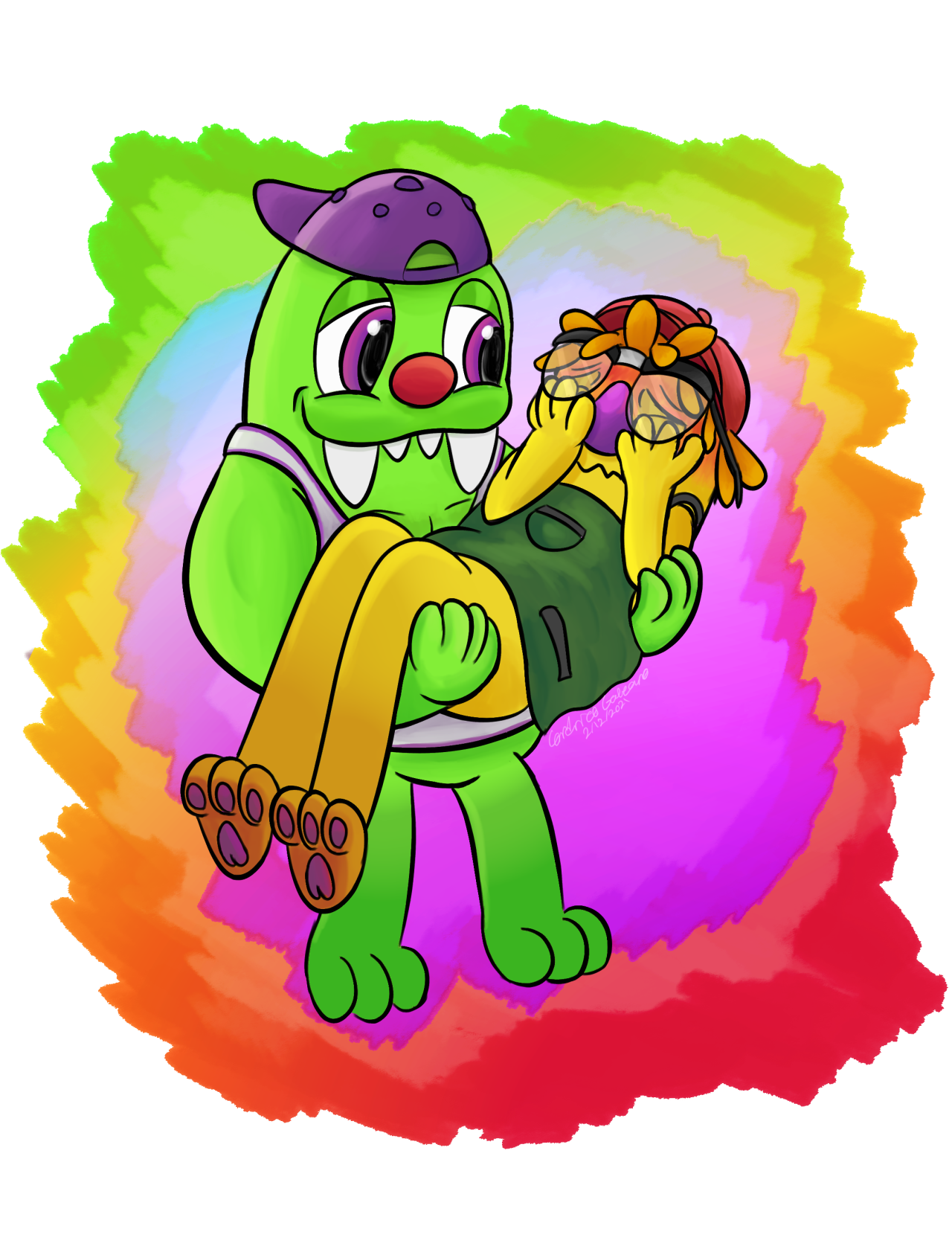 Yeah let’s kick off this Tumblr reboot with gay and lesbian muppets because they give infinite serotonin and dopamine. 