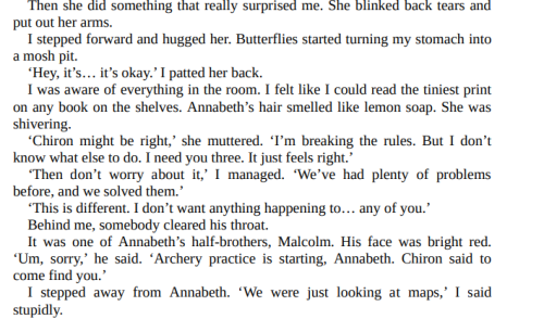 "percy Is An Unreliable Narrator Because He Undersells His Skills!" No!! Percy Is An Unreliable Narrator