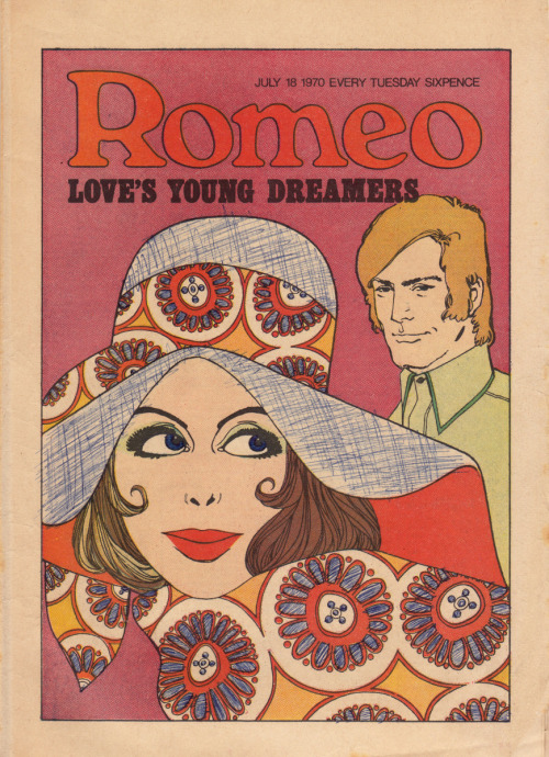 Porn photo Romeo comic (D.C. Thompson, 1970). From Anarchy