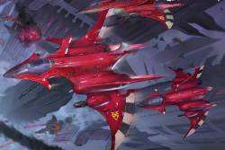 a-40k-author:    Swift as a hurricane wind and agile beyond belief, the aircraft of the Eldar are elegant killing machines possessing grace and speed impossible for the younger races. In battle, they embody the predatory hawks of the Eldar hunter god