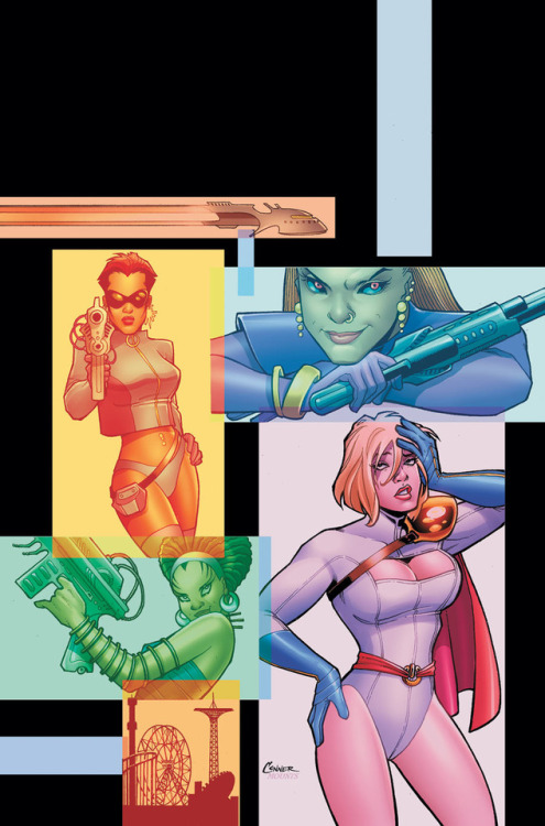 biggoonie:Power Girl #1-6 by Amanda Conner