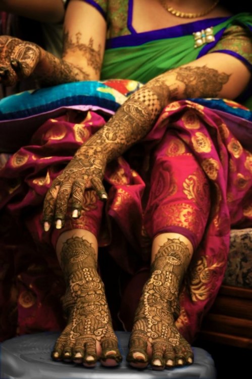 Mehendi art