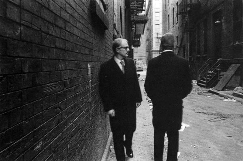 likeafieldmouse:  Duane Michals - Chance Meeting (1970) 