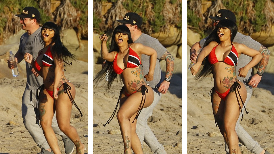 triniwoodentertainment:  Photos Of The DayHere is Blac Chyna in a sexy photo shoot