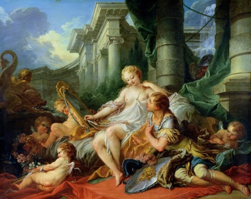 Rinaldo and Armida, François Boucher, 1734