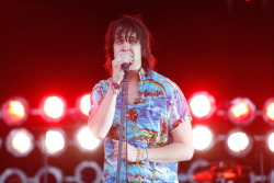 livefastdiechung:  Julian Casablancas of The Strokes performs on day 2 of the 2014 Governors Ball Music Festival at Randall’s Island on June 7, 2014 in New York City. 