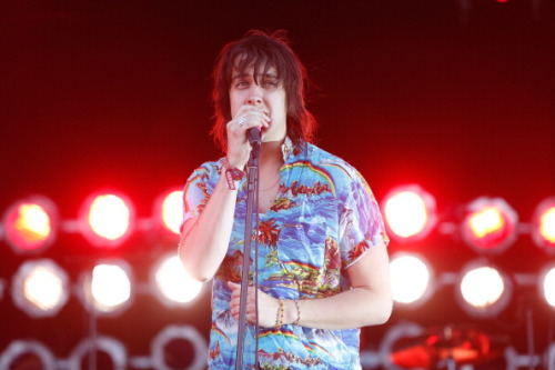 livefastdiechung: Julian Casablancas of The Strokes performs on day 2 of the 2014 Governors Ball Mus