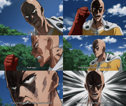 the-nysh:The S2 ova1 is out and subbed! It features plenty of good Saitama content, from the cute &a