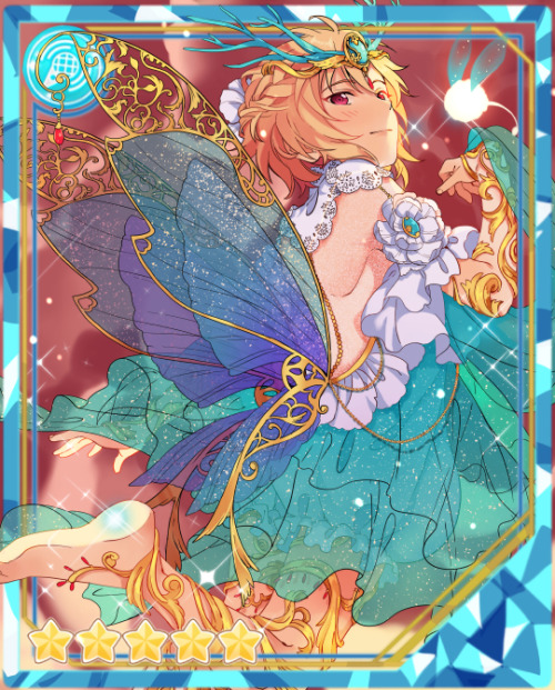 Some Enstars fake cards I did of Nazuna/exValk for good ol’ Twitter dot com spanning about 5 years (