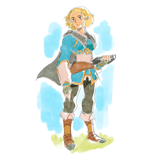 ashlenasharma:what if zelda x ghibli did a crossover…haha jk…unless…?