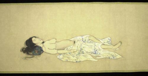 linaliee:  Kobayashi Eitaku Body of a Courtesan in 9 stages of Decomposition, c. 1870. 