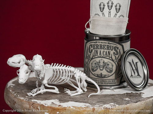 wickedclothes: This digitally sculpted Cerberus skeleton is extremely versatile – it contains 