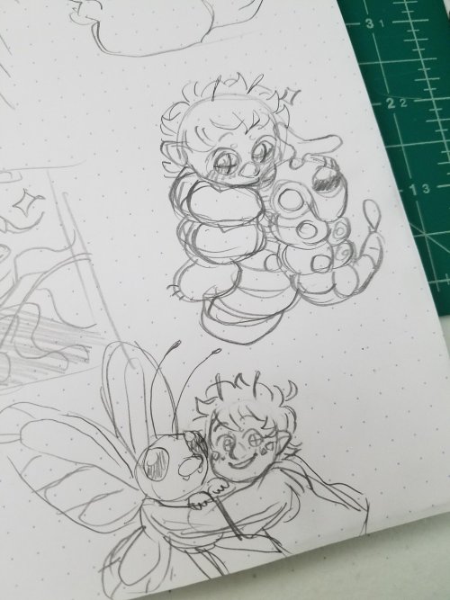 @scrumpylikesthings and I spent like the last three days determining Pokemon for her ocs since she h