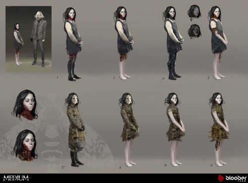 relssah:Lots of designs of Sadness I did for The Mediumhttps://www.artstation.com/hassler I started 