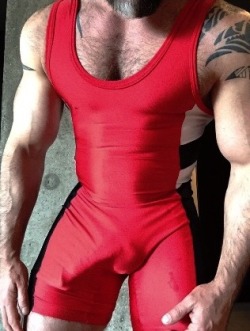 wrestlersandsinglets:  Follow me for Hot Wrestlers in Sexy Singlets =)