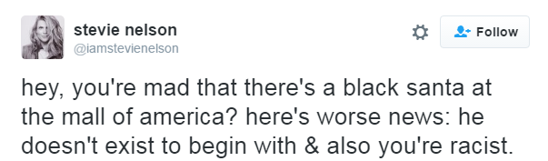 nevaehtyler: So um, let me get it straight - it is absolutely fine for white people