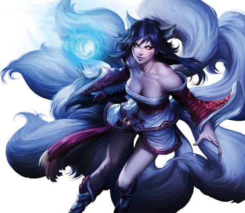 League of Legends (Riot Games)- Ahri(This week is is League of Legends Week in honor of the release 