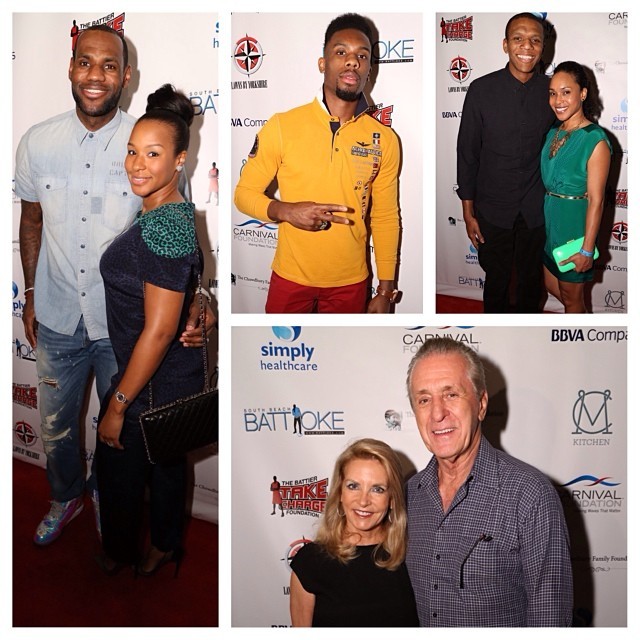 instanba:  @kingjames @n_coleworld, James Jones &amp; Pat Riley have also arrived