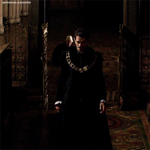 Thomas Cromwell Prays While Anne Boleyn Is Being Executed In The Tower Of London.