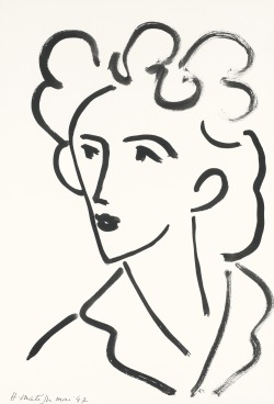 artexpert:  Tête, Marie José (1947) - Henri Matisse