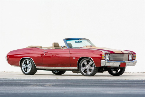 itsbrucemclaren:  speedxtreme:  1971 CHEVROLET CHEVELLE SS CUSTOM CONVERTIBLE   Top!