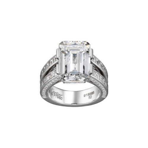 Cartier ring ❤ liked on Polyvore (see more platinum solitaire rings)