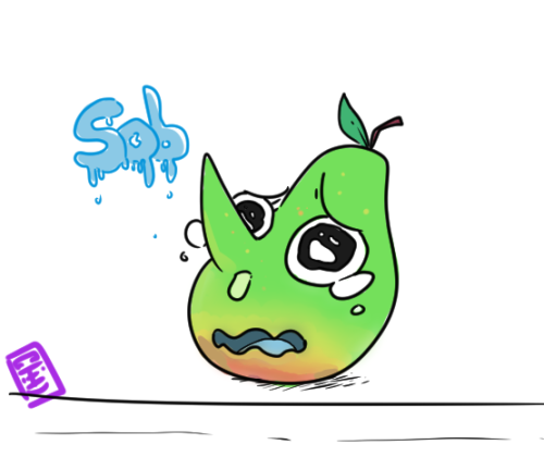 Pear’s got a tough life