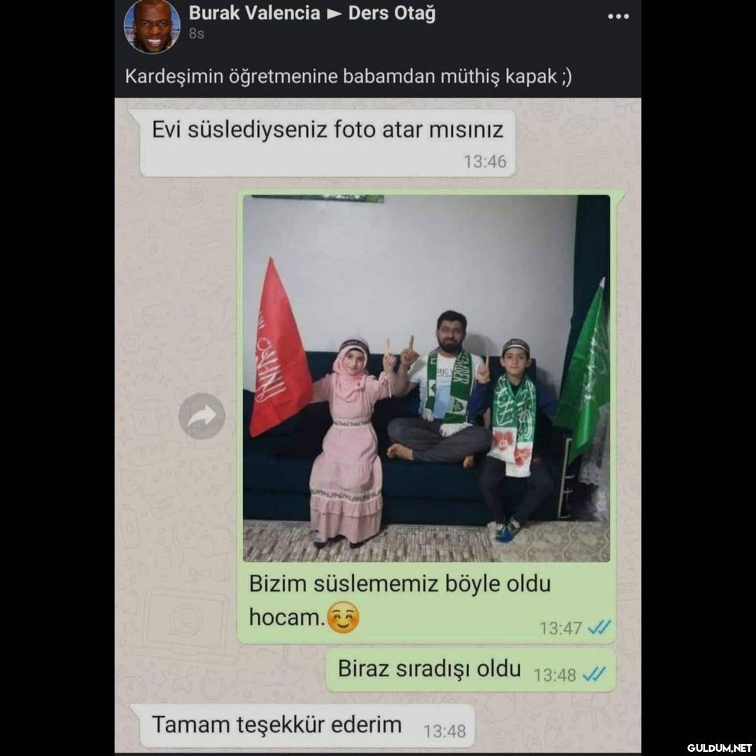 O Kardeşimin öğretmenine...