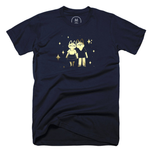 You can now pre-order Here’s the Plan gold foil t-shirts at @cottonbureau! Available until April 21s