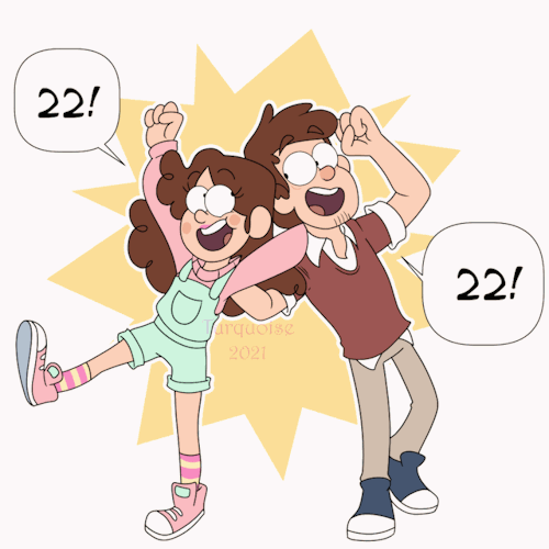 Happy Birthday to Mabel and Dipper!