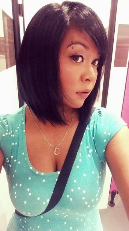 maffaka: sggateporn: mediocremetaphor: The biggest tits in singapore! Minah mixed blood. Reblog if u