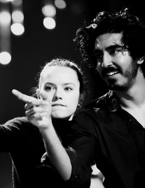 daisydaaes:DEV PATEL &amp; DAISY RIDLEY88th Academy Awards rehearsals, 2016.