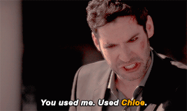 baebastianstan:Lucifer + “Chloe” Everytime he says Chloe I die a little