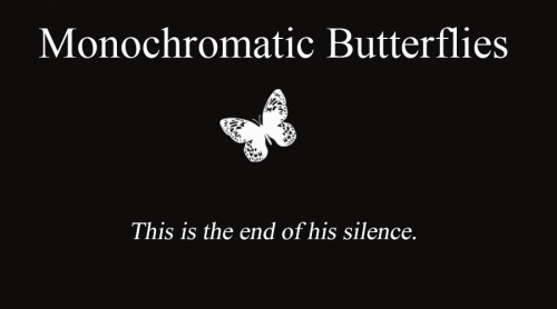 antiquarianradio:Monochromatic ButterfliesChapter: 1/?Pairing: USUKRating: R (for future violence an
